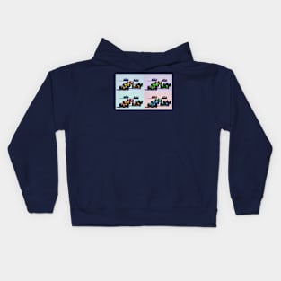 Formula 1 in Pop Art Kids Hoodie